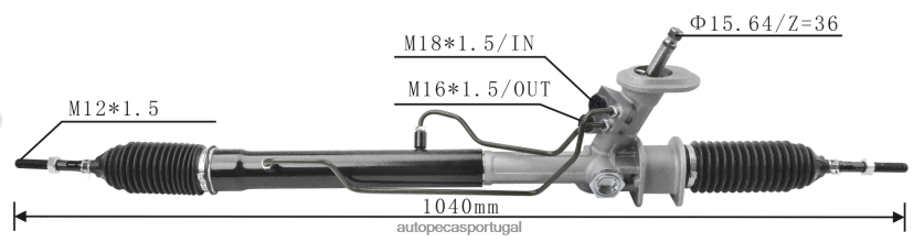 autopeças Faro | XT6FX62710 cremalheira da direção hidráulica 96425094 96535302 96535297 CHEVROLET
