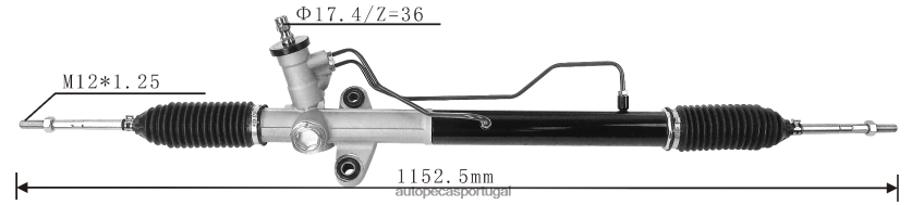 auto peças Vilarinho | XT6FX62809 cremalheira de direção hidráulica 44200-bz142 DAIHATSU