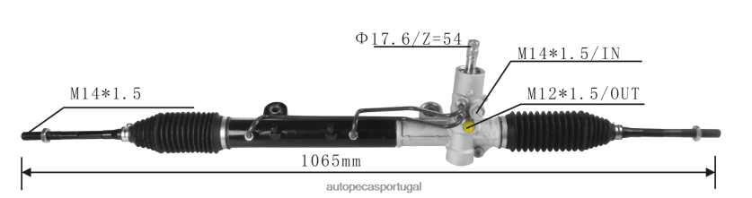 auto peças coina | XT6FX62798 cremalheira da direção hidráulica 46545221 82491308 46553563 46545222 46518764 46553564 82491319 46456656 FIAT