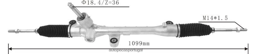 auto peças coina | XT6FX62528 cremalheira de direção hidráulica 53400-t7a-h02 53400-t7w-a02 53400-t8m-g02 71631-05910 HONDA