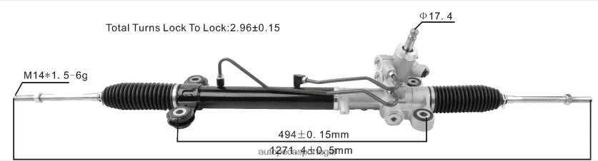 autopeças Gafanha | XT6FX62537 cremalheira de direção hidráulica 53601-swa-q01 HONDA