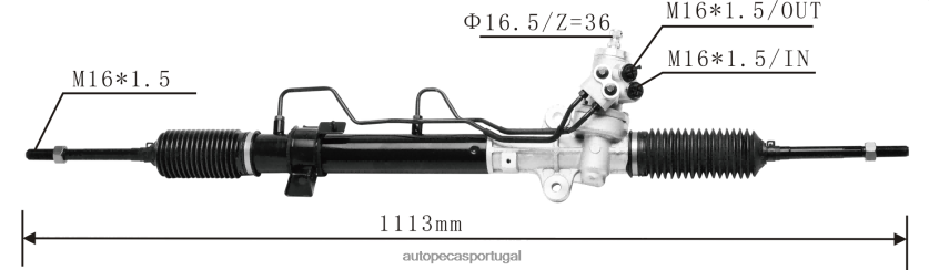 auto peças coina | XT6FX62748 cremalheira de direção hidráulica 57700-2e000 57700-1f000 577001f800 577000z800 577002e800 7134906000 HYUNDAI/KIA