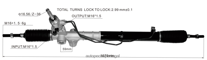 autopeças Faro | XT6FX62750 cremalheira de direção hidráulica 57700-2s100 57700-2s000 HYUNDAI/KIA