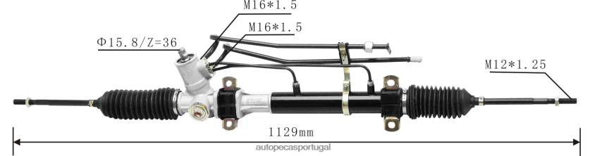 autopeças Gafanha | XT6FX62717 cremalheira de direção hidráulica kk136-32-960b HYUNDAI/KIA