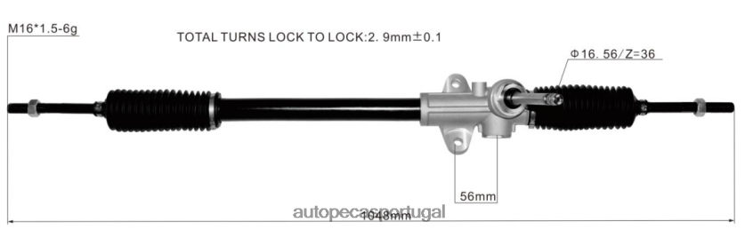 autopeças Lourinhã | XT6FX62776 cremalheira de direção hidráulica 565001r090 565001r091 56500-1w190 HYUNDAI/KIA