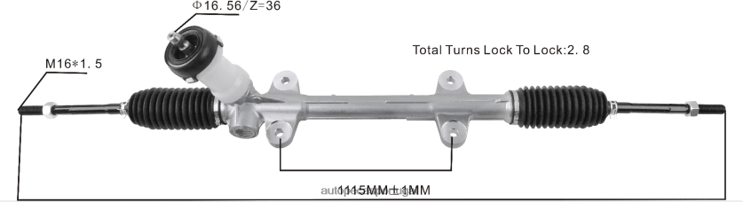autopeças Portugal | XT6FX62722 cremalheira de direção hidráulica 56500-1x500 HYUNDAI/KIA