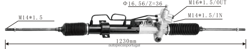 autopeças Portugal | XT6FX62732 cremalheira de direção hidráulica 57700-2d000 HYUNDAI/KIA