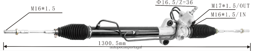 autopeças Portugal | XT6FX62542 cremalheira de direção hidráulica mr333502 4410a409 MITSUBISHI