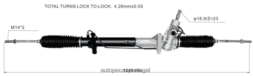 autopeças 302 | XT6FX62781 cremalheira de direção hidráulica 34010442b VOLVO