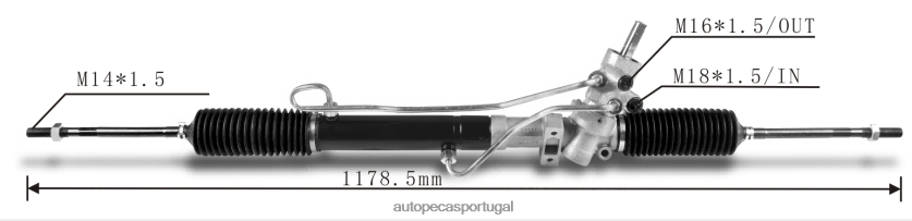 autopeças Almada | XT6FX62654 cremalheira de direção hidráulica PEUGEOT