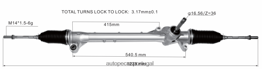 autopeças Faro | XT6FX62830 cremalheira de direção hidráulica 10180850 ROEWE