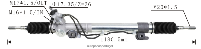 auto peças Vilarinho | XT6FX62489 cremalheira de direção hidráulica 44200-60090 TOYOTA