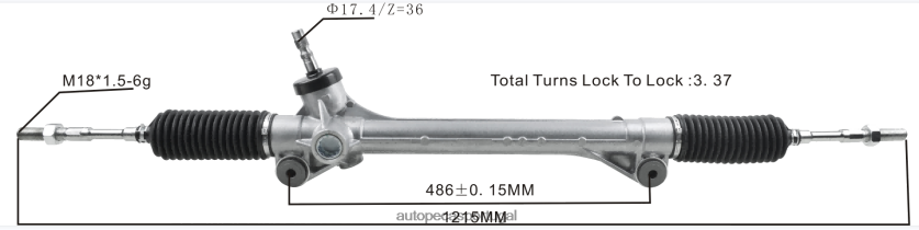 auto peças online Portugal | XT6FX62463 cremalheira de direção hidráulica 45510-08020 TOYOTA