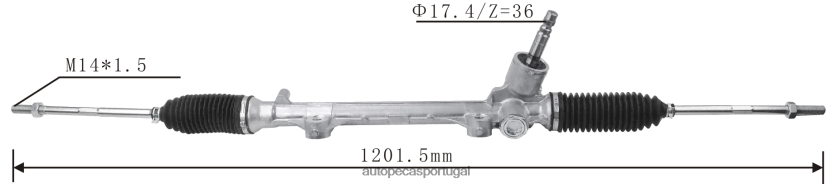 auto peças online Portugal | XT6FX62503 cremalheira de direção hidráulica 45510-bz170 45510-bz230 TOYOTA