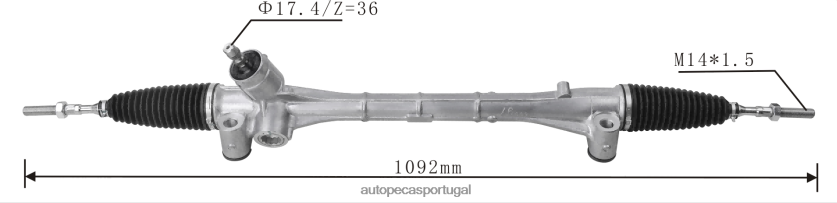 autopeças 270 | XT6FX62461 cremalheira de direção hidráulica 45510-76010 TOYOTA