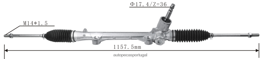 autopeças Almada | XT6FX62504 cremalheira de direção hidráulica 45502-bz040 TOYOTA