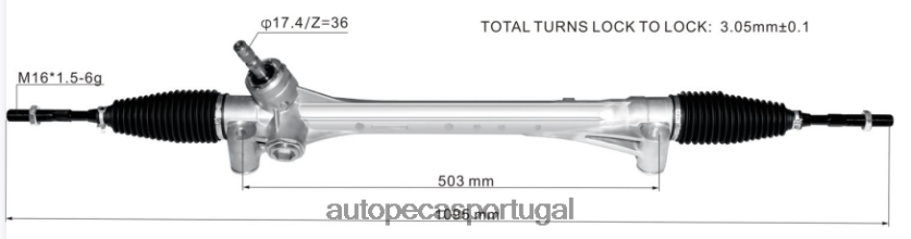 autopeças Lourinhã | XT6FX62466 cremalheira de direção hidráulica 45510-0f060 45510-0f070 45510-0f010 45510-0f020 45510-0f050 45510-0f061 TOYOTA