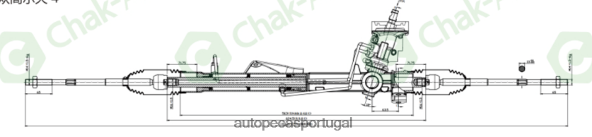 auto peças coina | XT6FX62428 cremalheira de direção hidráulica 5u1422055e VOLKSWAGEN
