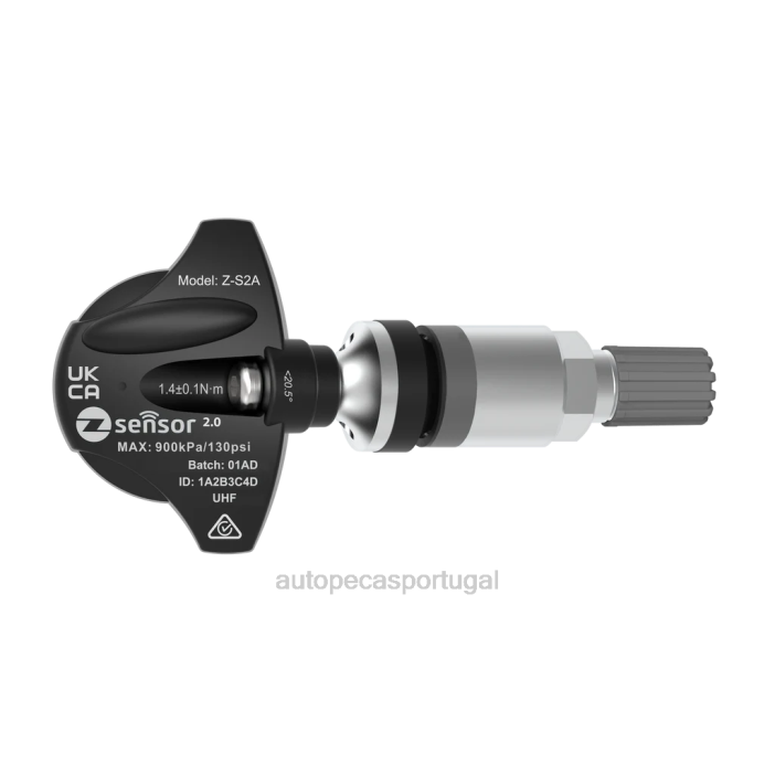 auto peças coina | L6022061 sensor tpms de substituição nissan oe - oe p/n 407003v0a frequência 433mhz haste de válvula metálica - prata